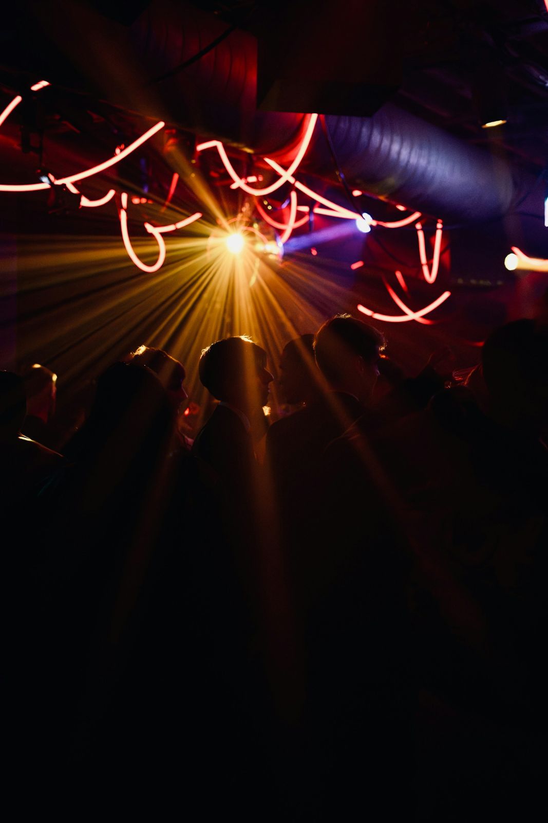 Dansvloer met lichtshow